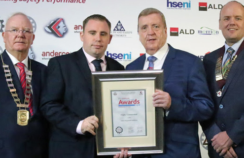 EMR picks up sixth successive award at the National Irish Safety Organisation’s Annual Conference